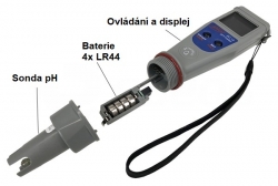 Náhradní sonda PH metru AD11 (AD 12)